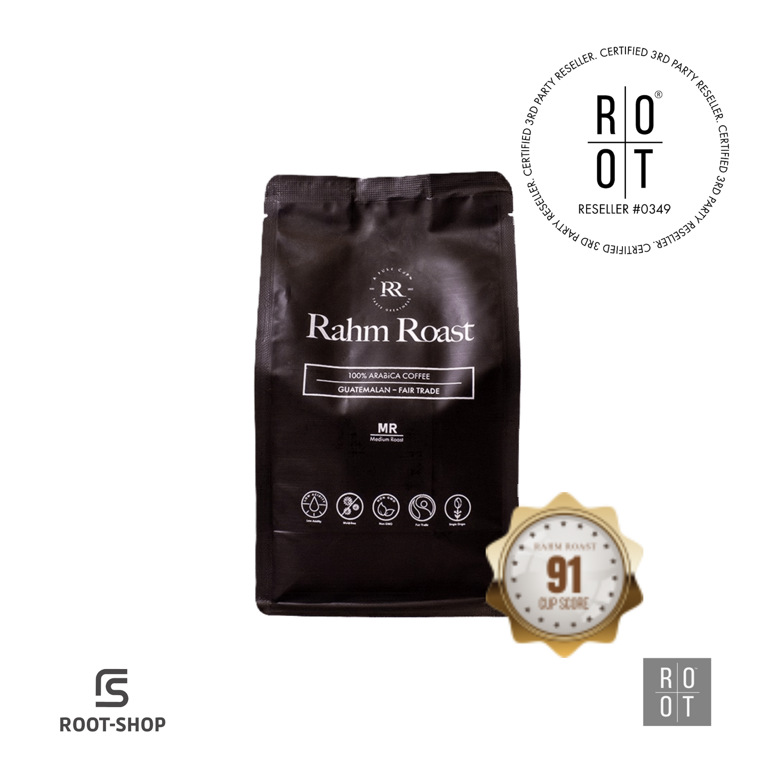 ROOT Cream Roast Coffee - 3x 500g 