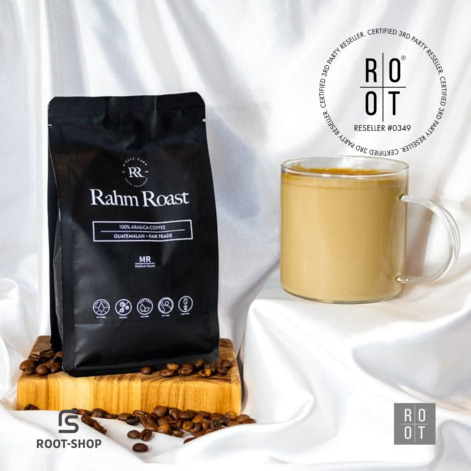 ROOT Rahm Roast Kaffee - 3x 340g