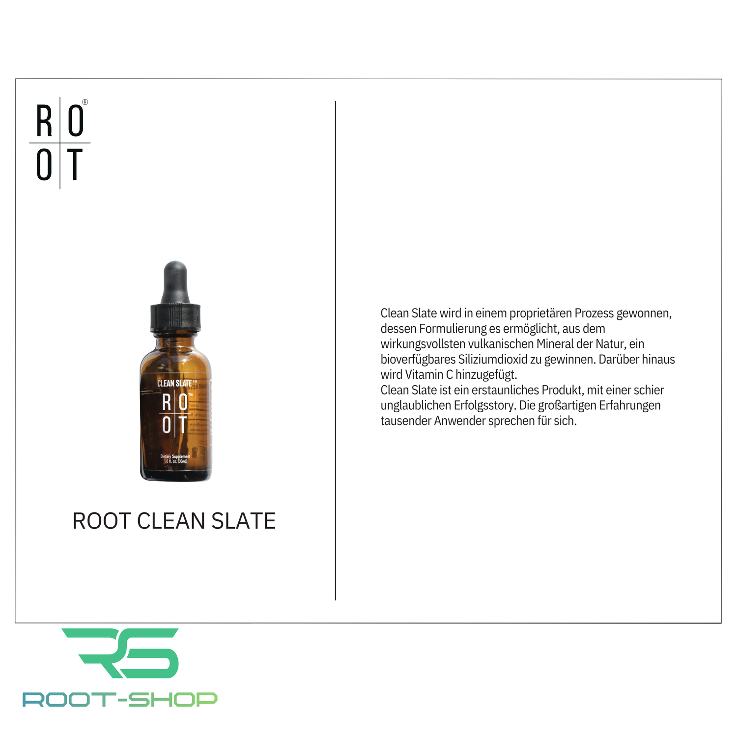 ROOT CLEAN SLATE 2er Set