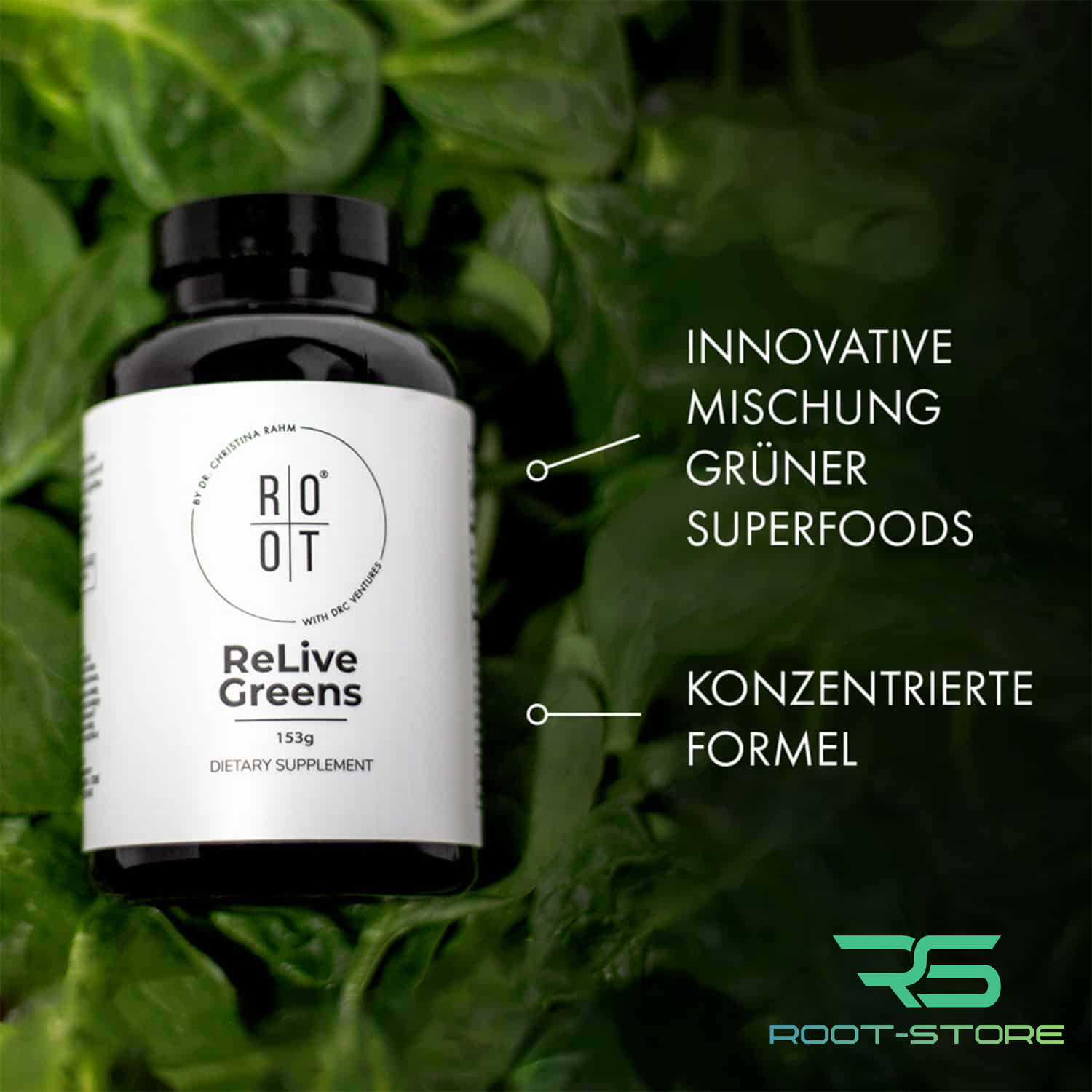 ROOT Dr. Cream Pack | 1x Clean Slate | 1x Zero In | 2x Restore | 1x Relive Greens 