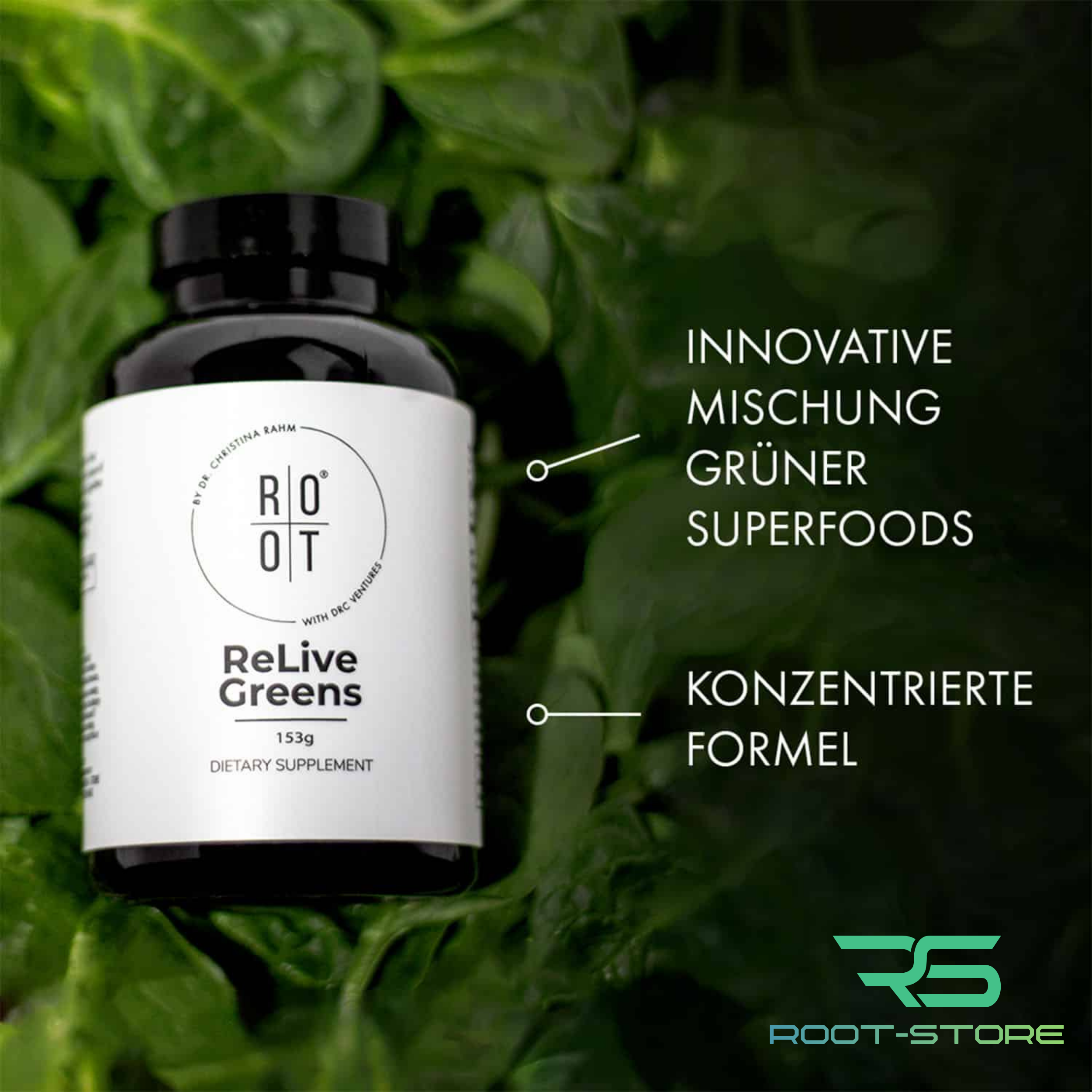 ROOT Dr. Cream Pack | 1x Clean Slate | 1x Zero In | 2x Restore | 1x Relive Greens 