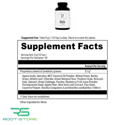 ROOT Dr. Cream Pack | 1x Clean Slate | 1x Zero In | 2x Restore | 1x Relive Greens 