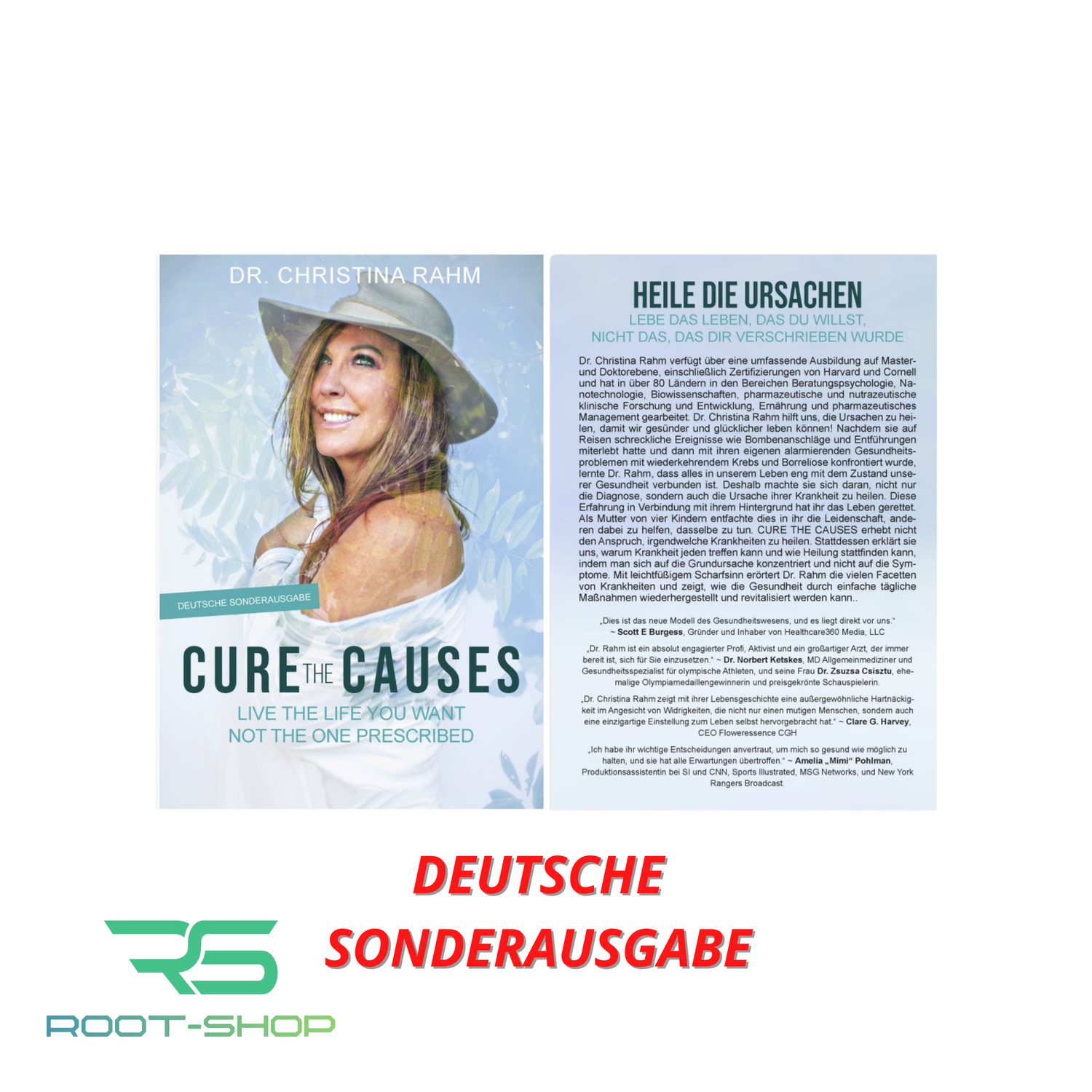 ROOT &quot;Cure The Causes&quot; - SIGNIERT von Clayton Thomas