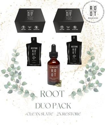 ROOT Duo Pack | 1x Clean Slate + 2x Restore - ROOT-SHOP