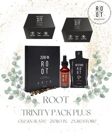 ROOT Trinity Pack Plus | 1x Clean Slate + 1x Zero-In + 2x Restore - ROOT-SHOP